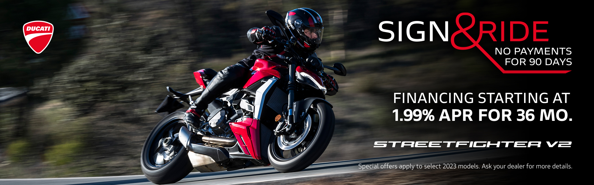 ducati promotions